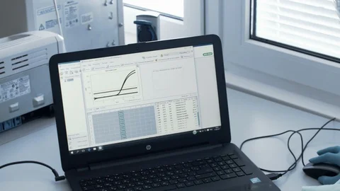 Analyzes of wheat grains Video stock 95722214