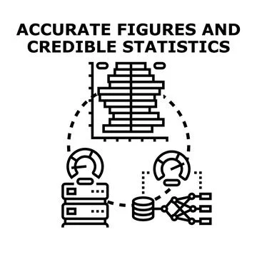 Analyzing and processing data for business analytics Illustrazione stock