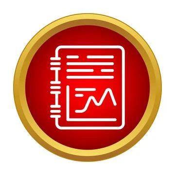 Analyzing business data and financial growth strategy Illustrazione stock