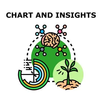 Analyzing business data for insights and growth Stock Illustration