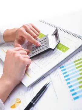 Analyzing Business Data Stock Photos