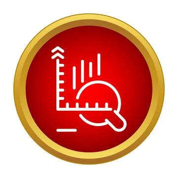 Analyzing business growth statistics with data research icon イラスト素材