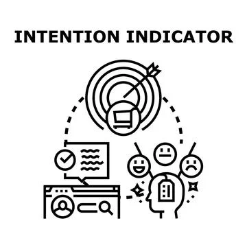 Analyzing customer intention and behavior for business growth イラスト素材