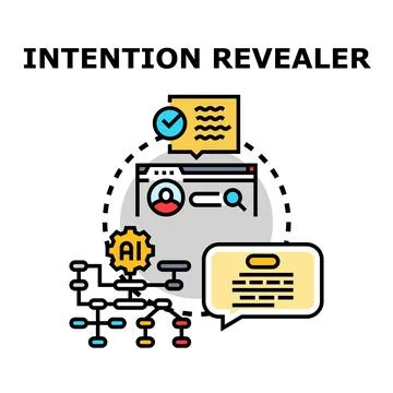 Analyzing customer intention revealing insights data イラスト素材