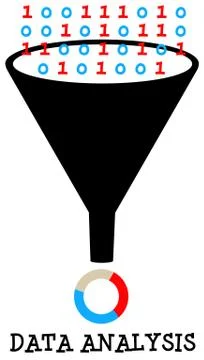 Analyzing data 스톡 일러스트