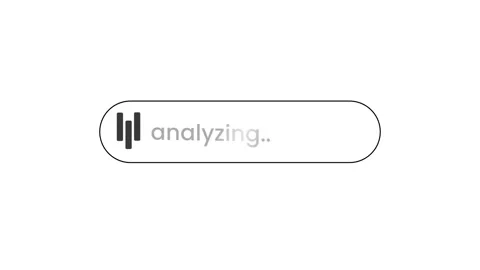 Analyzing Data Indicator Button UI Stock Footage 335576352