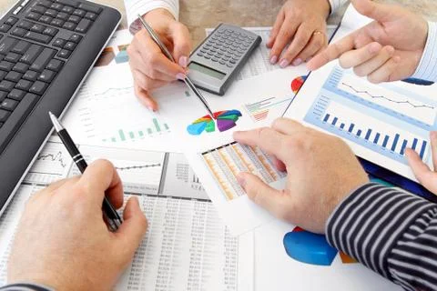 Analyzing Data Stock Photos