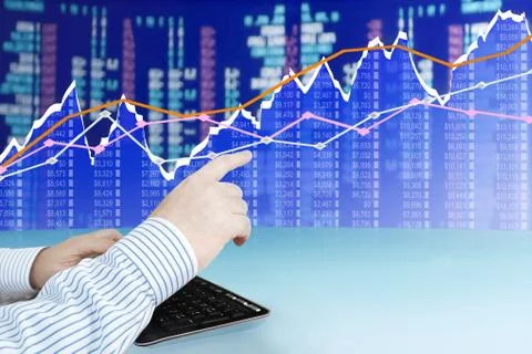 Analyzing Diagram 写真素材