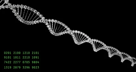 Analyzing DNA structure, forensic research, genes genetic disorders, science Stock Footage 99237267
