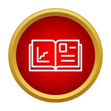 Analyzing financial data and business report statistics Stock Illustration