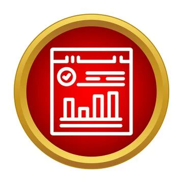 Analyzing financial data report showing business growth イラスト素材