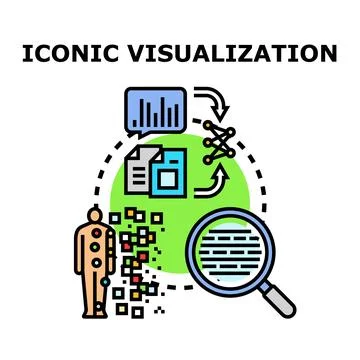 Analyzing human data points for information visualization 库存插图