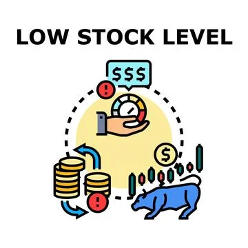 Analyzing low stock level and market trading 库存插图