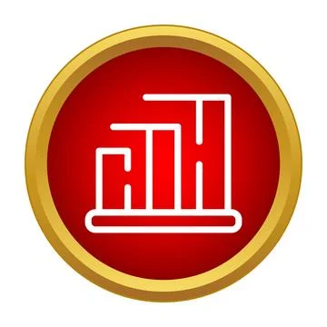Analyzing performance statistics with business growth bar chart イラスト素材