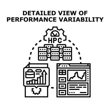Analyzing performance variability for high performance computing イラスト素材