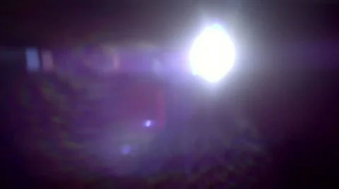 Anamorphic Blue Flare Right 01 (720p / 23.98) Stock Footage