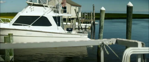 Anamorphic Boat 1 Stock Footage 210239344