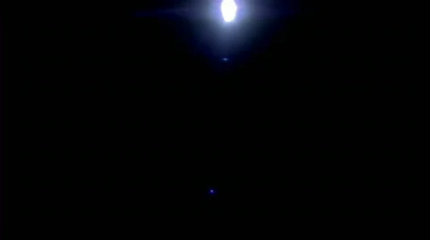 Anamorphic Flare 05 (720p / 29.97) Video stock 759380