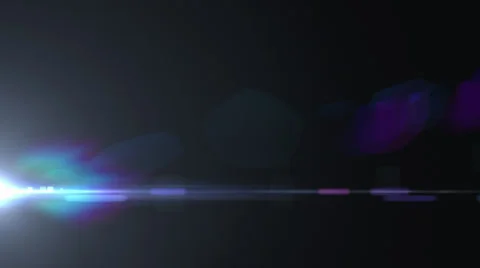 Anamorphic flare  Stock-Footage 36022112