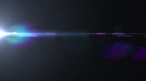 Anamorphic flare "The opening" Stock-Footage 36017349