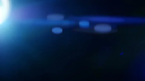 Anamorphic lens fare. Stock Footage 53191261