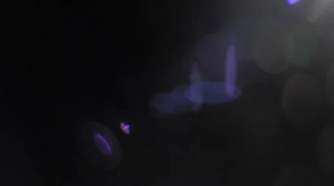 Anamorphic Lens Flare (3) Stock Footage 1270906