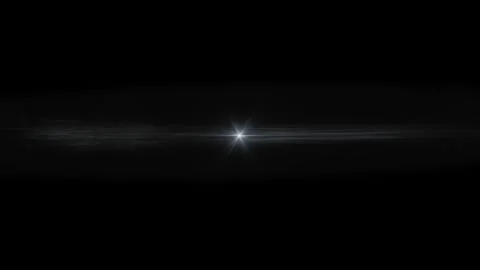 Anamorphic Lens Flare Stock Footage 303772119