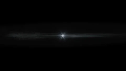 Anamorphic Lens Flare Stock Photos