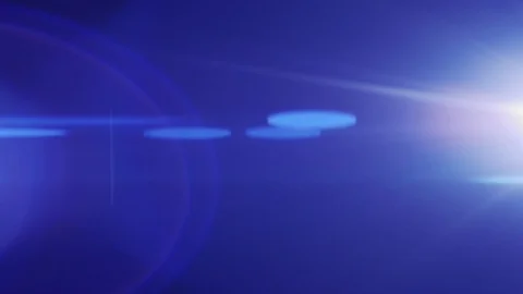 Anamorphic Lens Flare slow motion Stock Footage 113178171