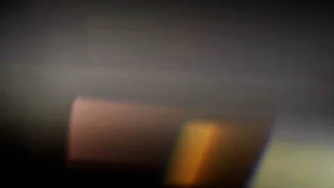 Anamorphic Optical Lens Flare Leaks Stock Footage 112650989
