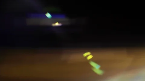 Anamorphic Optical Lens Flare Leaks Stock Footage 112651077