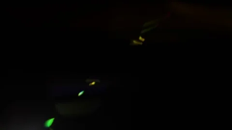 Anamorphic Optical Lens Flare Leaks Stock Footage 112651644