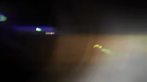 Anamorphic Optical Lens Flare Leaks Stock Footage 112651758