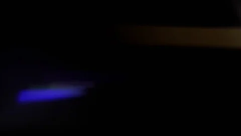 Anamorphic Optical Lens Flare Leaks Stock Footage 112652172