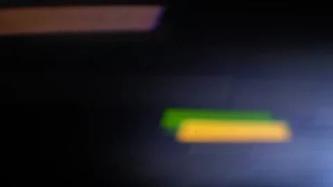 Anamorphic Optical Lens Flares Stock Footage 113314545