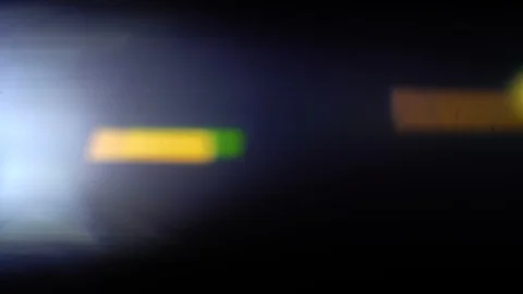 Anamorphic Optical Lens Flares Stock Footage 113315585