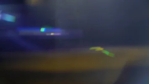 Anamorphic Optical Lens Flares Stock Footage 113315686