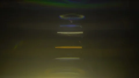 Anamorphic Optical Lens Flares Stock Footage 113316750