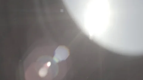 Anamorphic shot view from airplane window airplane aircraft departing departure Video stock 118883640