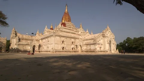 Ananda Pagoda Stock Footage 114984762