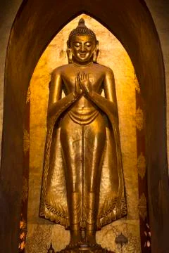 Ananda Temple - Bagan - Myanmar Stock Photos