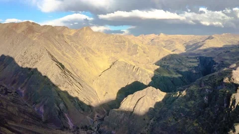 Ananiso Canyon in Peru Stock Footage 171874868