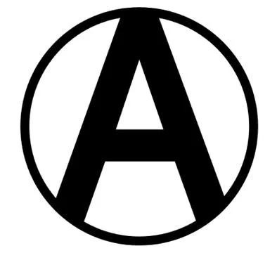 Anarchy Symbol Stock Illustration