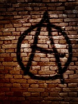 Anarchy symbol Stock Photos