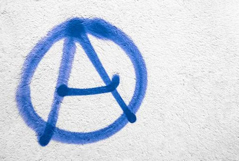 Anarchy symbol Stock Photos