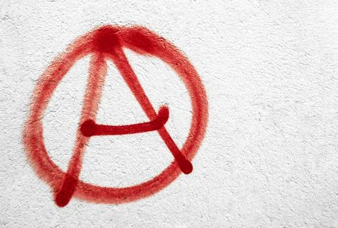 Anarchy symbol Stock Photos