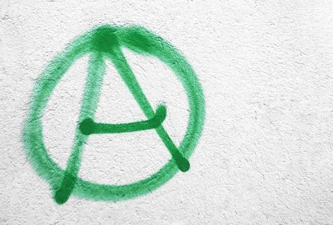 Anarchy symbol Stock Photos