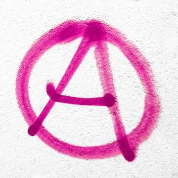 Anarchy symbol Stock Photos