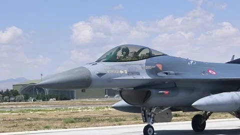 Anatolian Eagle Air Force Exercise 2021 Stock Footage 315131312