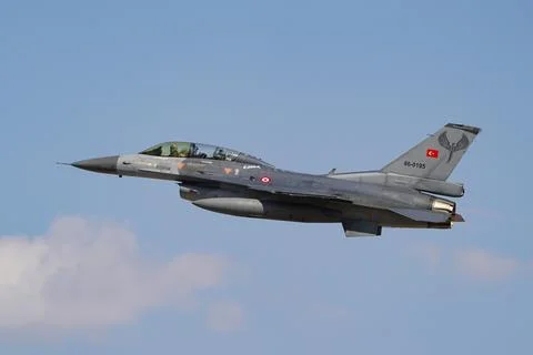 Anatolian Eagle Air Force Exercise in Konya, Turkiye Stock Photos